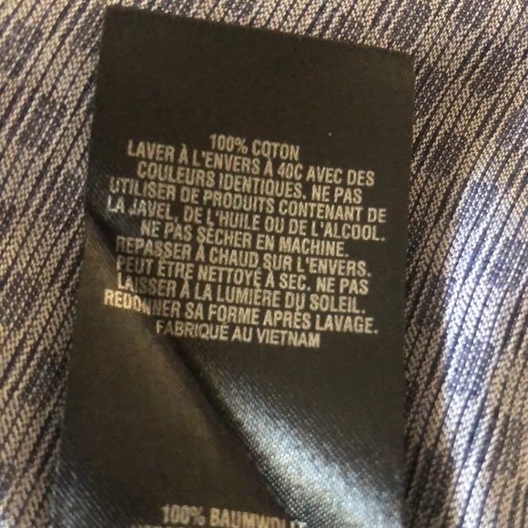 Ted Baker Endurance Slim Fit Cotton Button Down Long Sleeve Shirt 15.5 Neck - Picture 6 of 7